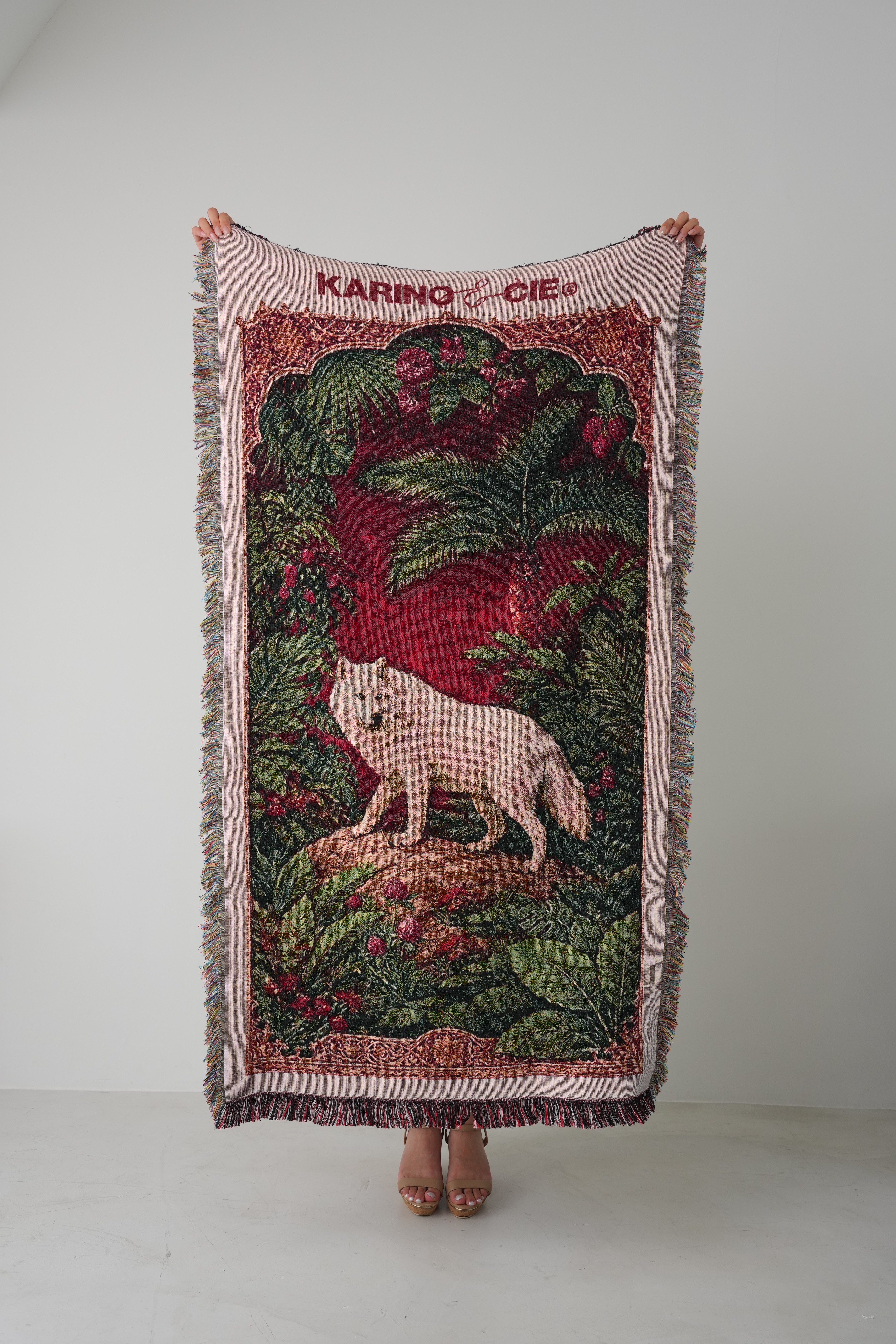 Jacquard Woven Blanket - Resolve - ジャカード織りブランケット -決意-