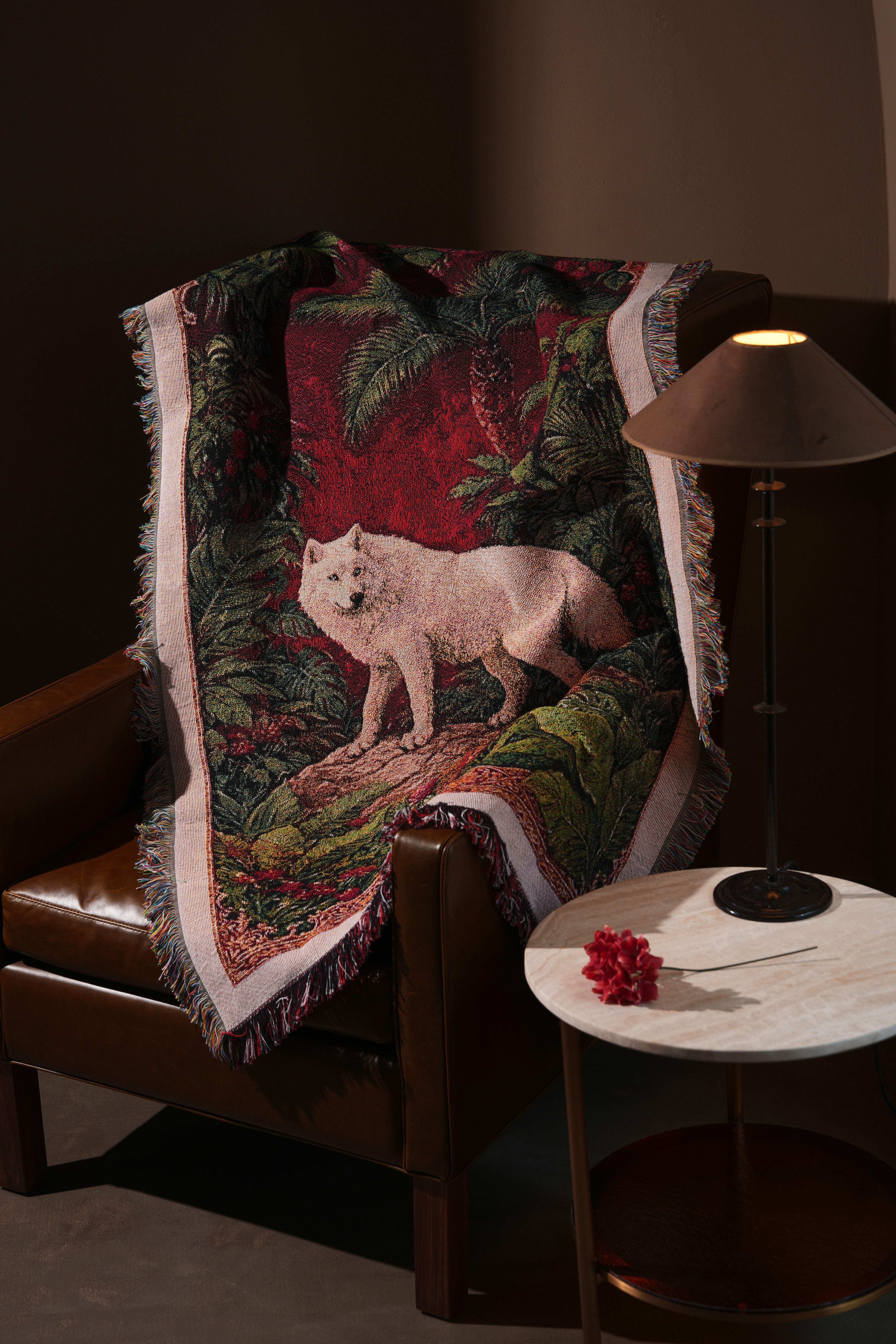 Jacquard Woven Blanket - Resolve - ジャカード織りブランケット -決意-