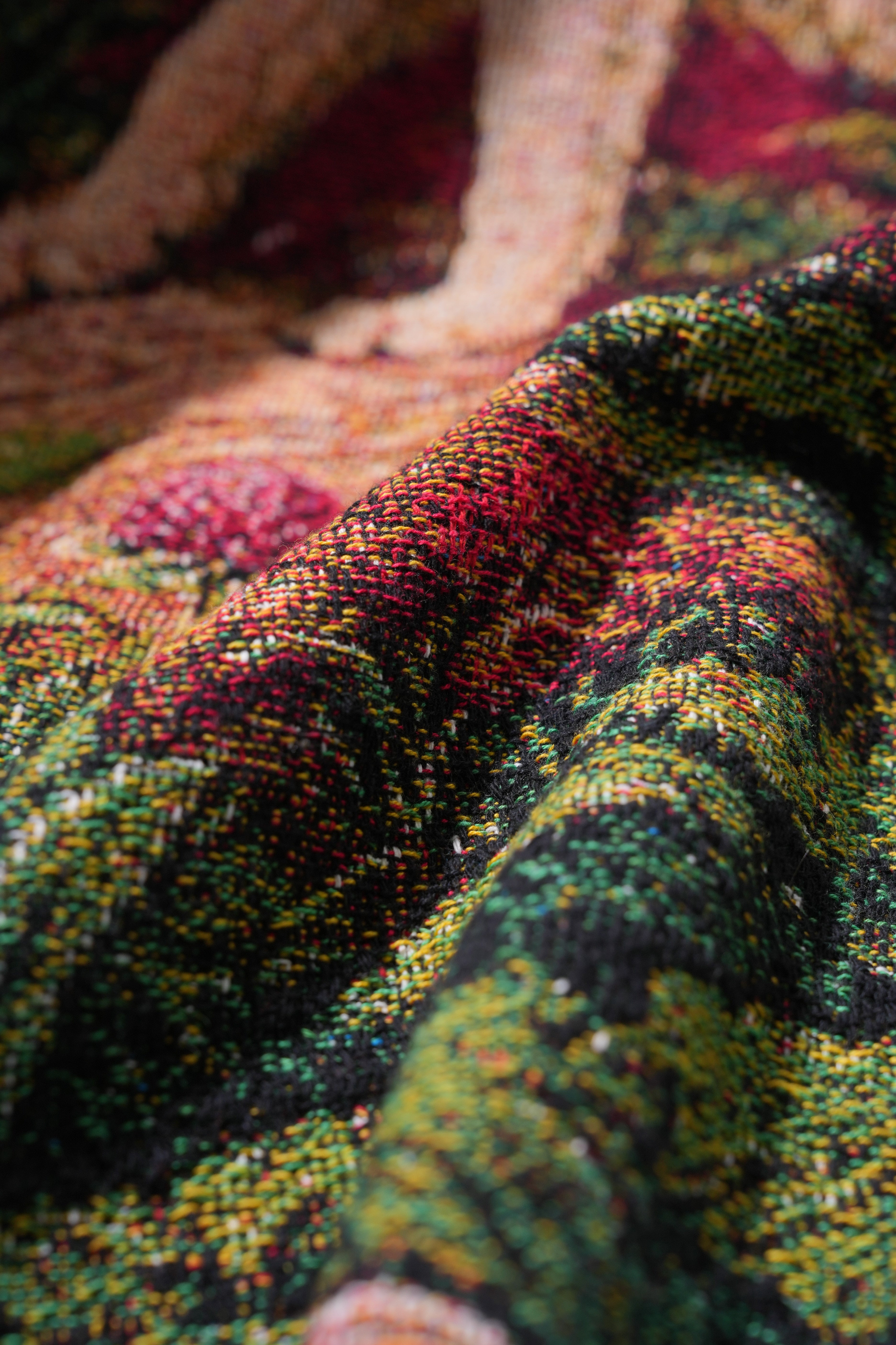 Jacquard Woven Blanket - Resolve - ジャカード織りブランケット -決意-