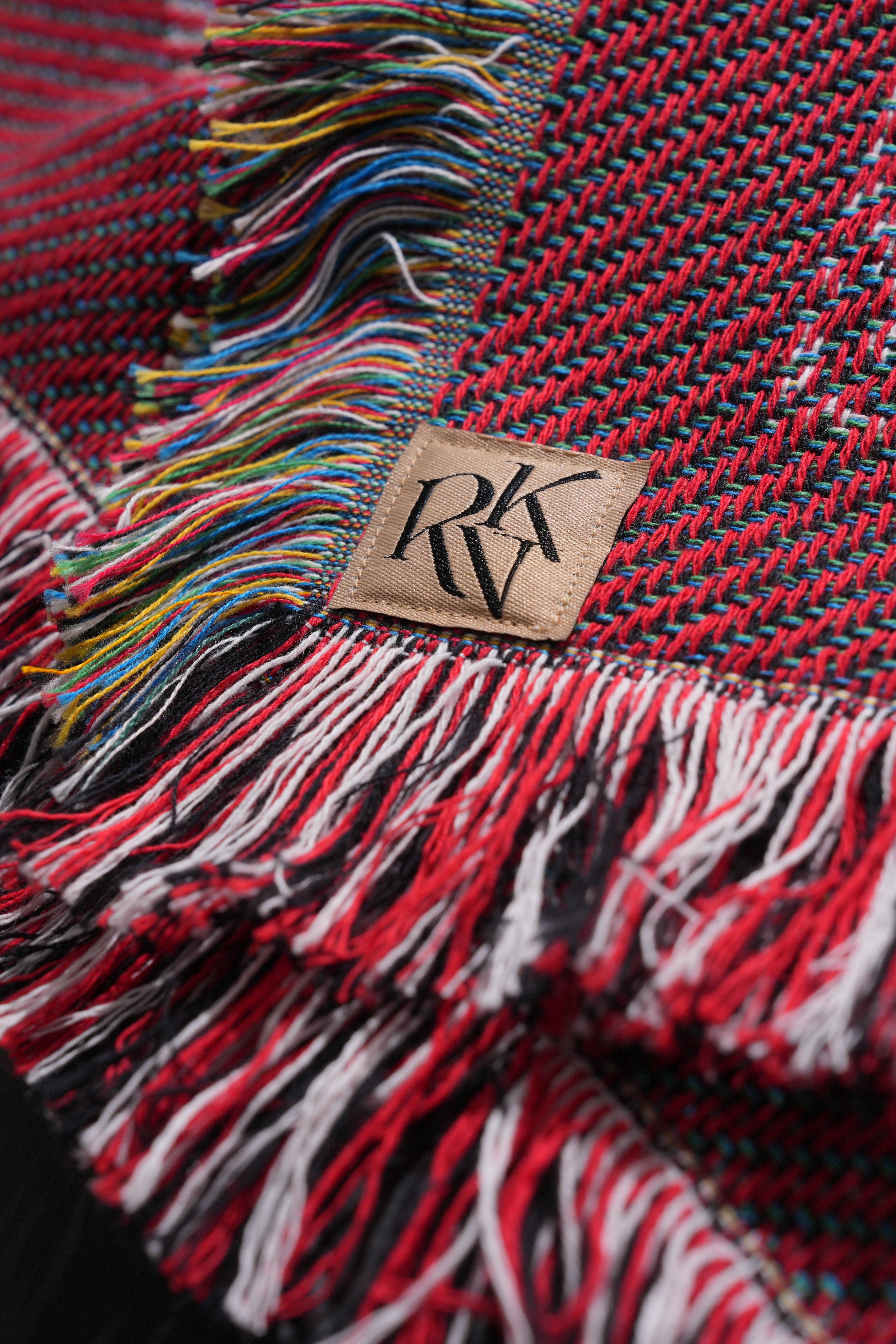 Jacquard Woven Blanket - Resolve - ジャカード織りブランケット -決意-